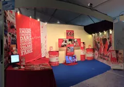 Lo stand della Cri alla Grande Fiera d'Estate